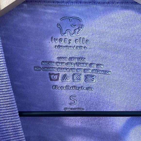 Ivory Ella long sleeved Purple size Small - Picture 7 of 7